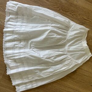 Doen Sebastian Skirt - Small - Cotton Poplin - EUC (a few flaws pictured)
